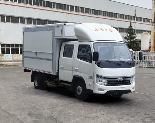 福田牌BJ5035XYK4AV7-11翼開(kāi)啟廂式車公告圖片