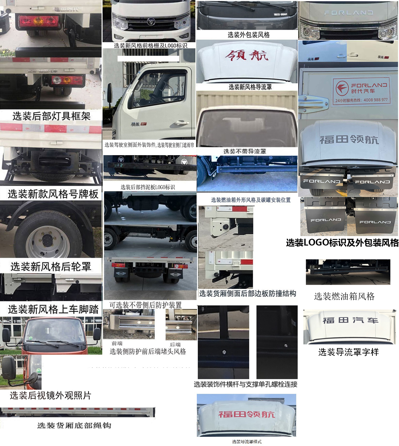 福田牌BJ5035CCY5JV7-22倉柵式運(yùn)輸車公告圖片