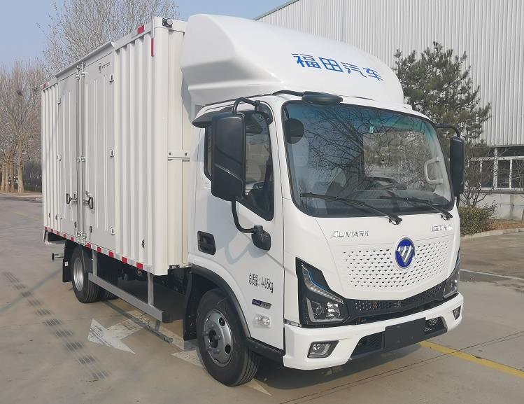 福田牌BJ5045XXYEVZ純電動(dòng)廂式運(yùn)輸車公告圖片