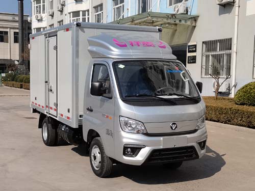 福田牌BJ5031XXY4JC4-12廂式運輸車公告圖片