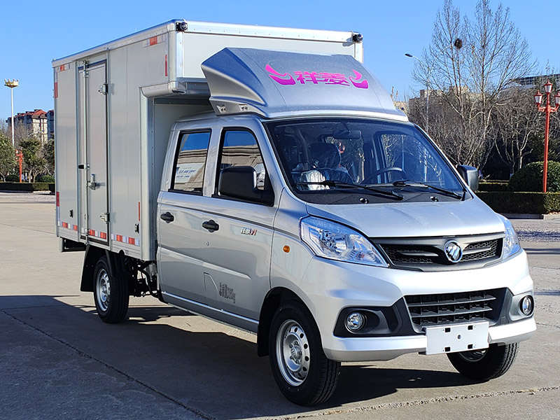 福田牌BJ5020XXY2AV5-14廂式運輸車公告圖片