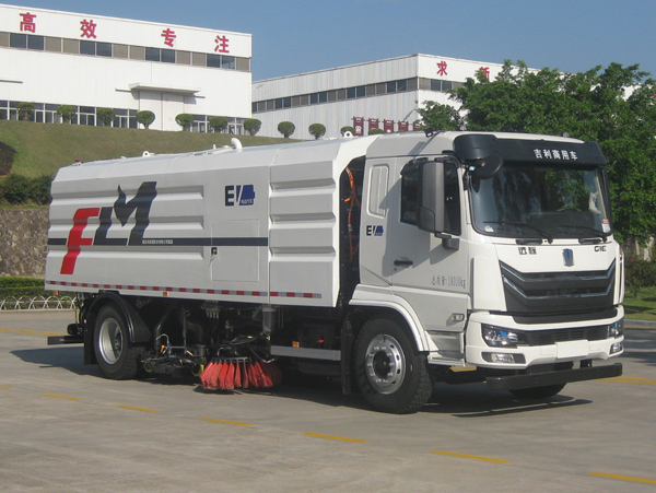 福龍馬牌FLM5180TXSJSBEV純電動洗掃車公告圖片