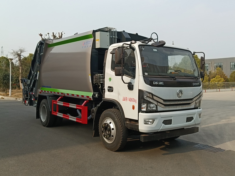 程力威牌CLW5140ZYSBHJ壓縮式垃圾車公告圖片