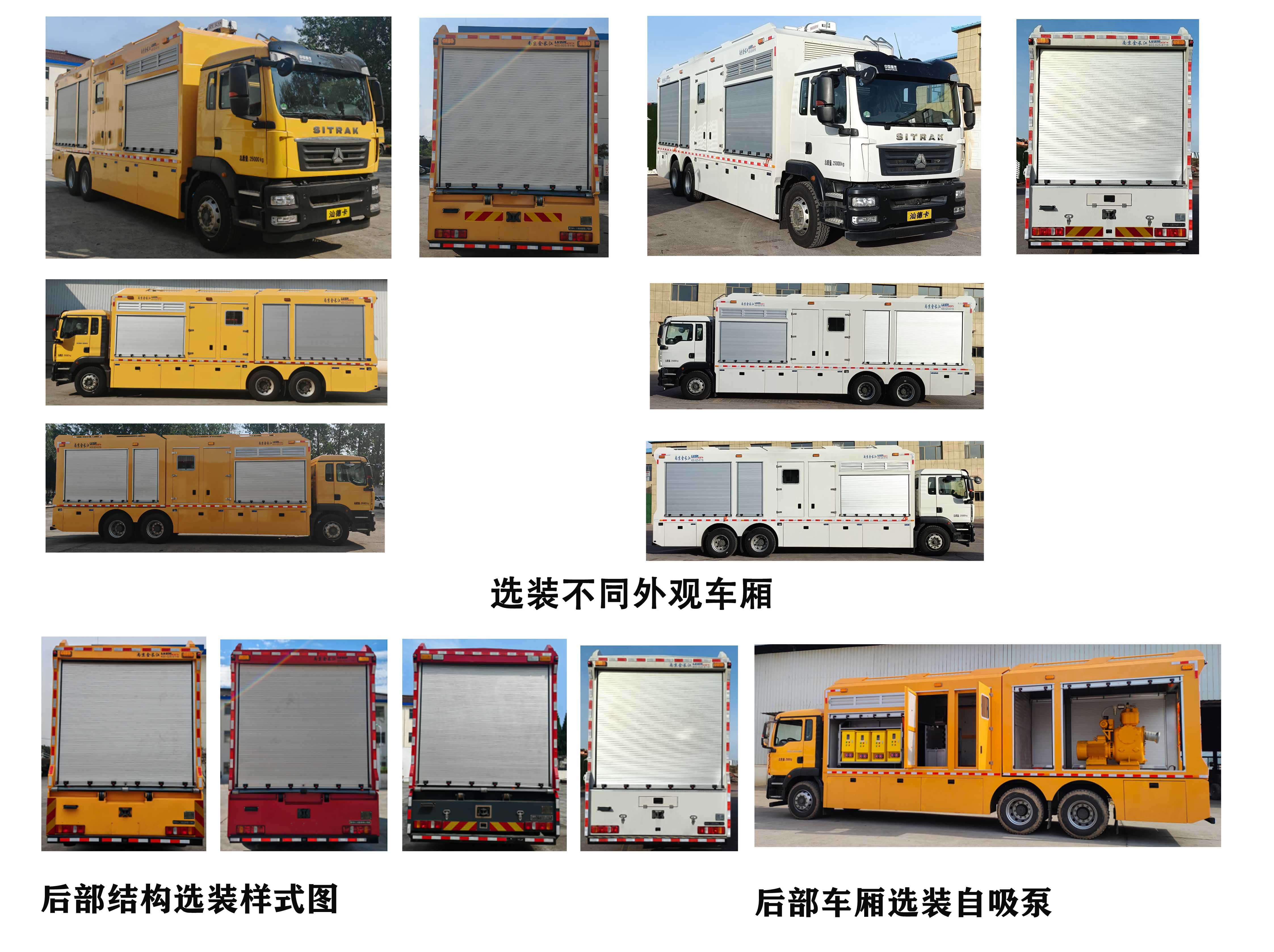 路鑫牌NJJ5251TPS6大流量排水搶險車公告圖片