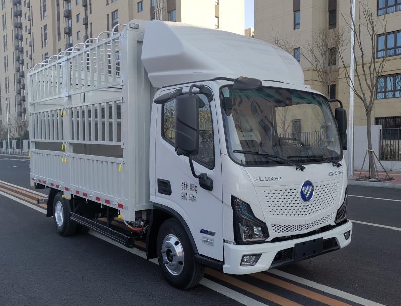 福田牌BJ5045CCYEV5純電動倉柵式運輸車公告圖片