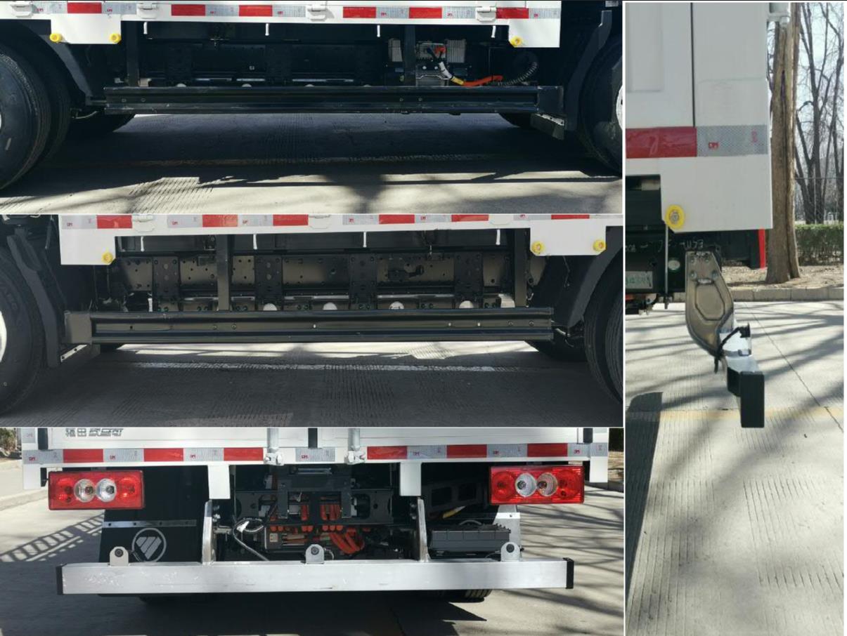 福田牌BJ5045CCYEV5純電動倉柵式運輸車公告圖片