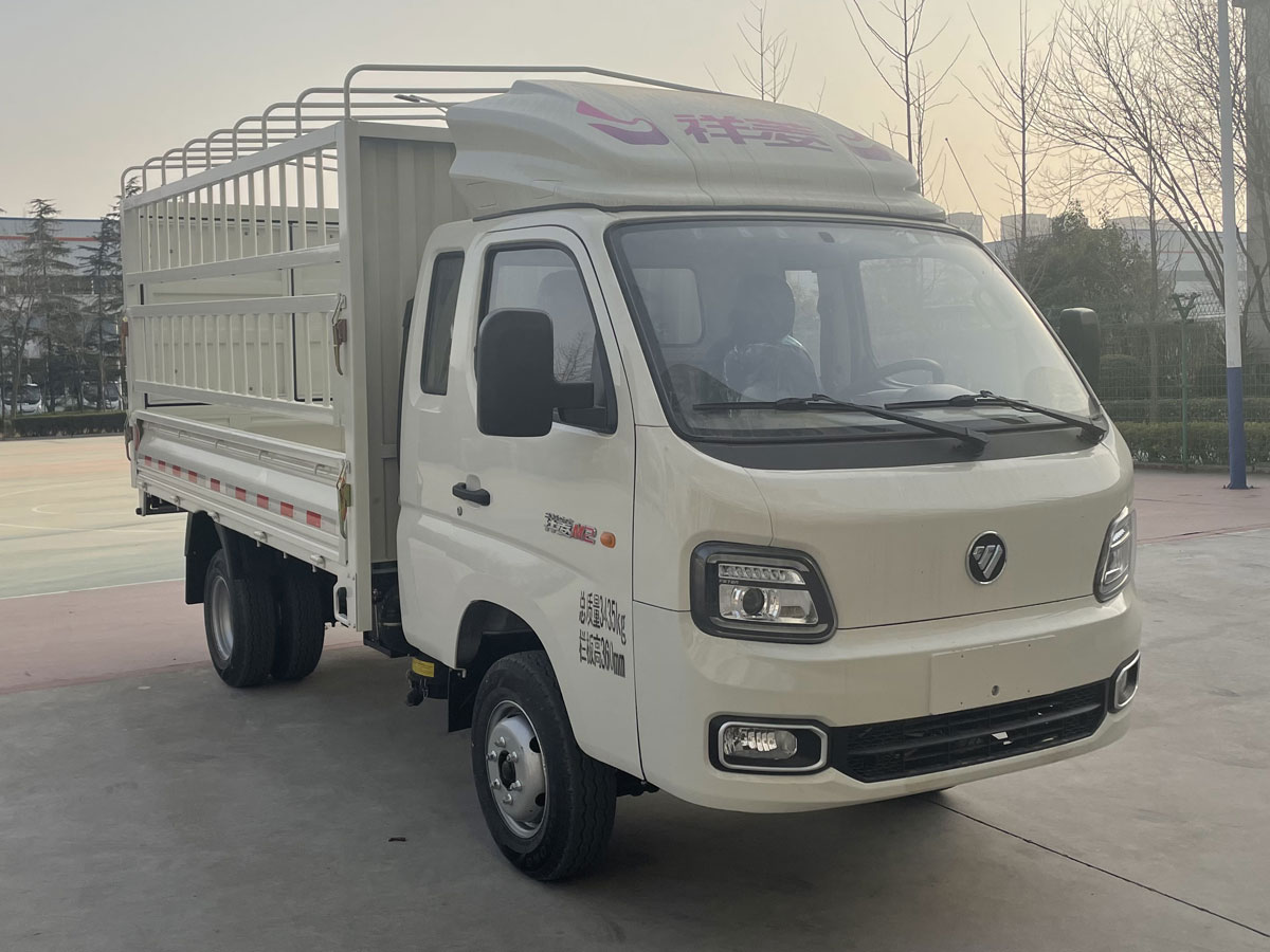 福田牌BJ5032CCY5PV5-13倉柵式運輸車公告圖片