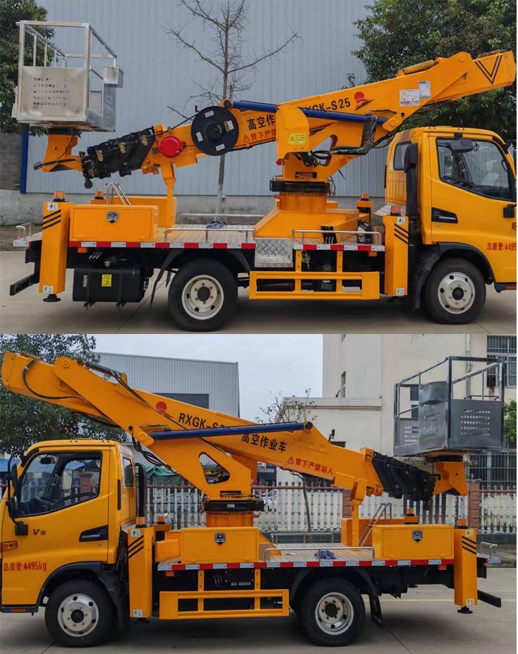 日昕牌HRX5042JGKHF6高空作業(yè)車公告圖片