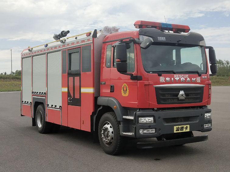 振翔牌MG5180GXFPM60/F6D泡沫消防車(chē)公告圖片