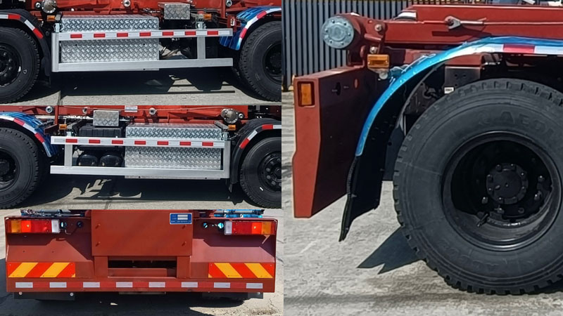 三聯(lián)牌YSY5320ZXXBEV純電動(dòng)車(chē)廂可卸式垃圾車(chē)公告圖片