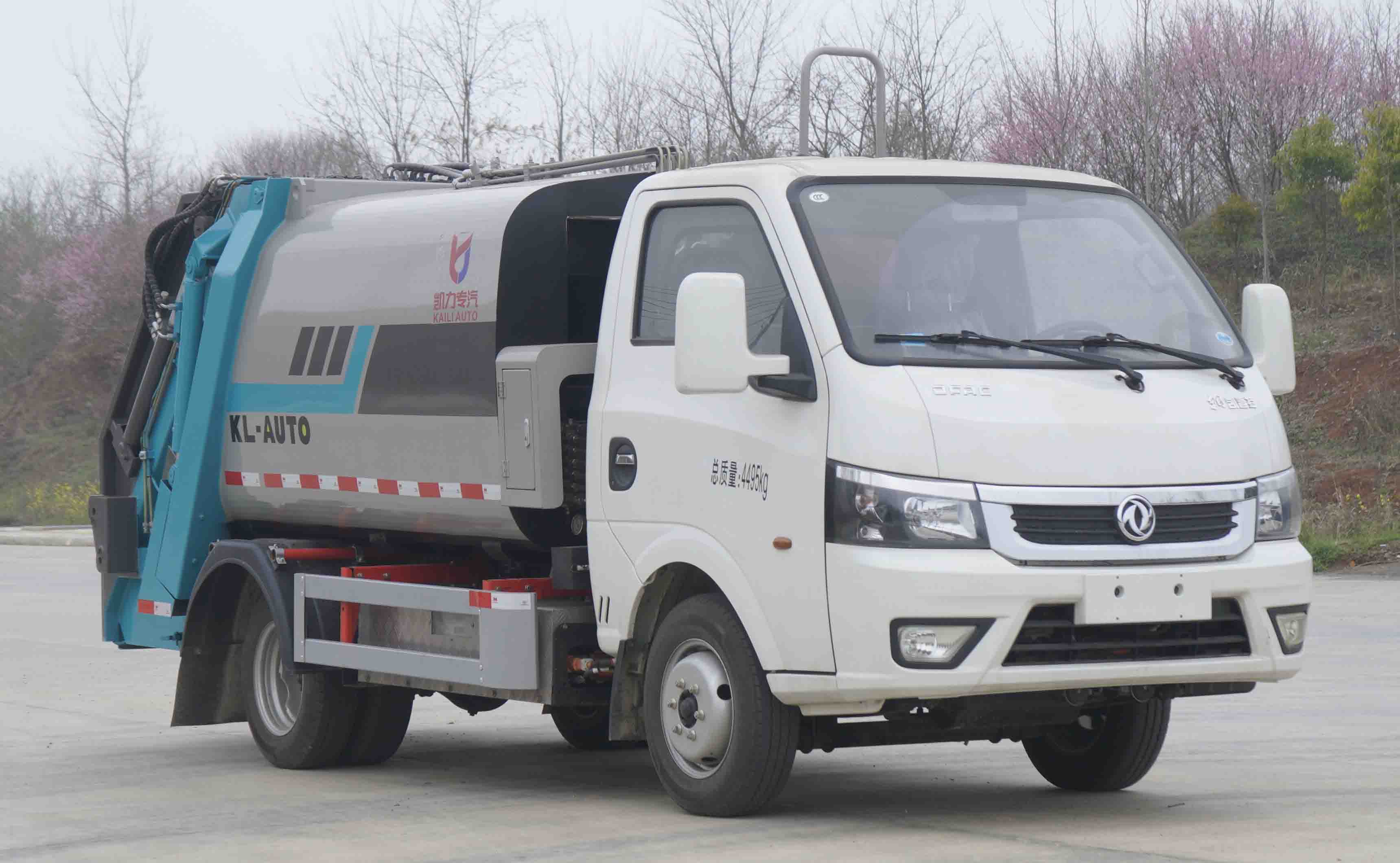 凱力風(fēng)牌KLF5041ZYSBEV純電動(dòng)壓縮式垃圾車公告圖片