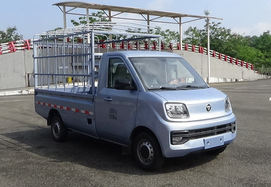 福田牌BJ5020CCY3JV5-72倉(cāng)柵式運(yùn)輸車公告圖片