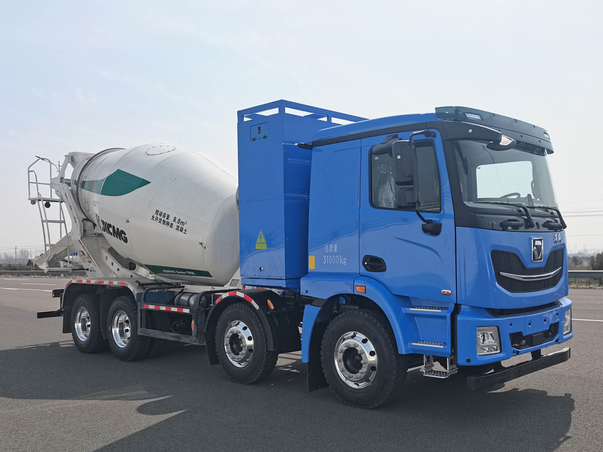 徐工牌XZS5317GJB7DEV2換電式純電動(dòng)混凝土攪拌運(yùn)輸車(chē)公告圖片