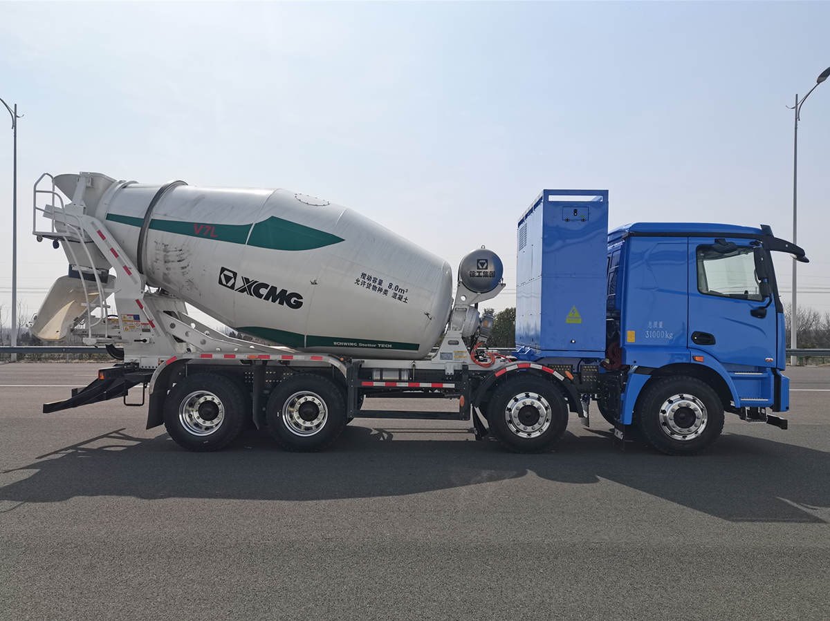 徐工牌XZS5317GJB7DEV2換電式純電動(dòng)混凝土攪拌運(yùn)輸車(chē)公告圖片