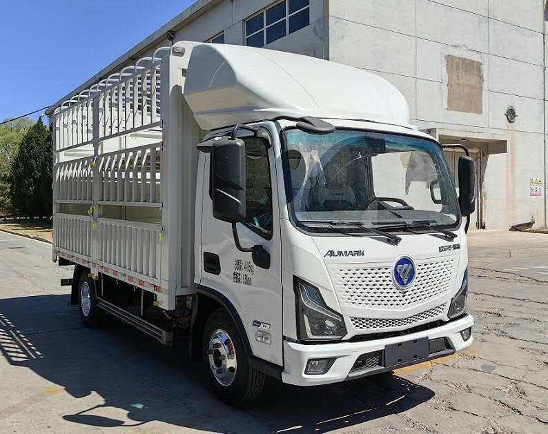 福田牌BJ5045CCYEV6純電動倉柵式運輸車公告圖片