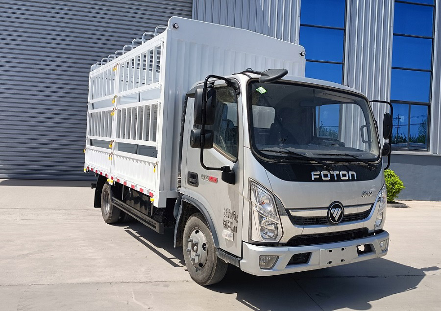 福田牌BJ5045CCY9JC6-AB1倉柵式運輸車公告圖片