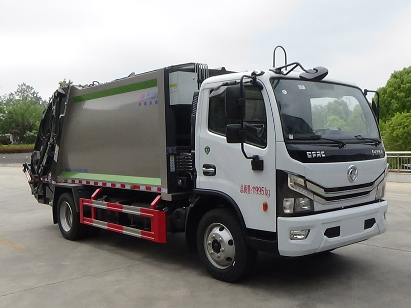 程力威牌CLW5120ZYSBHJ壓縮式垃圾車公告圖片