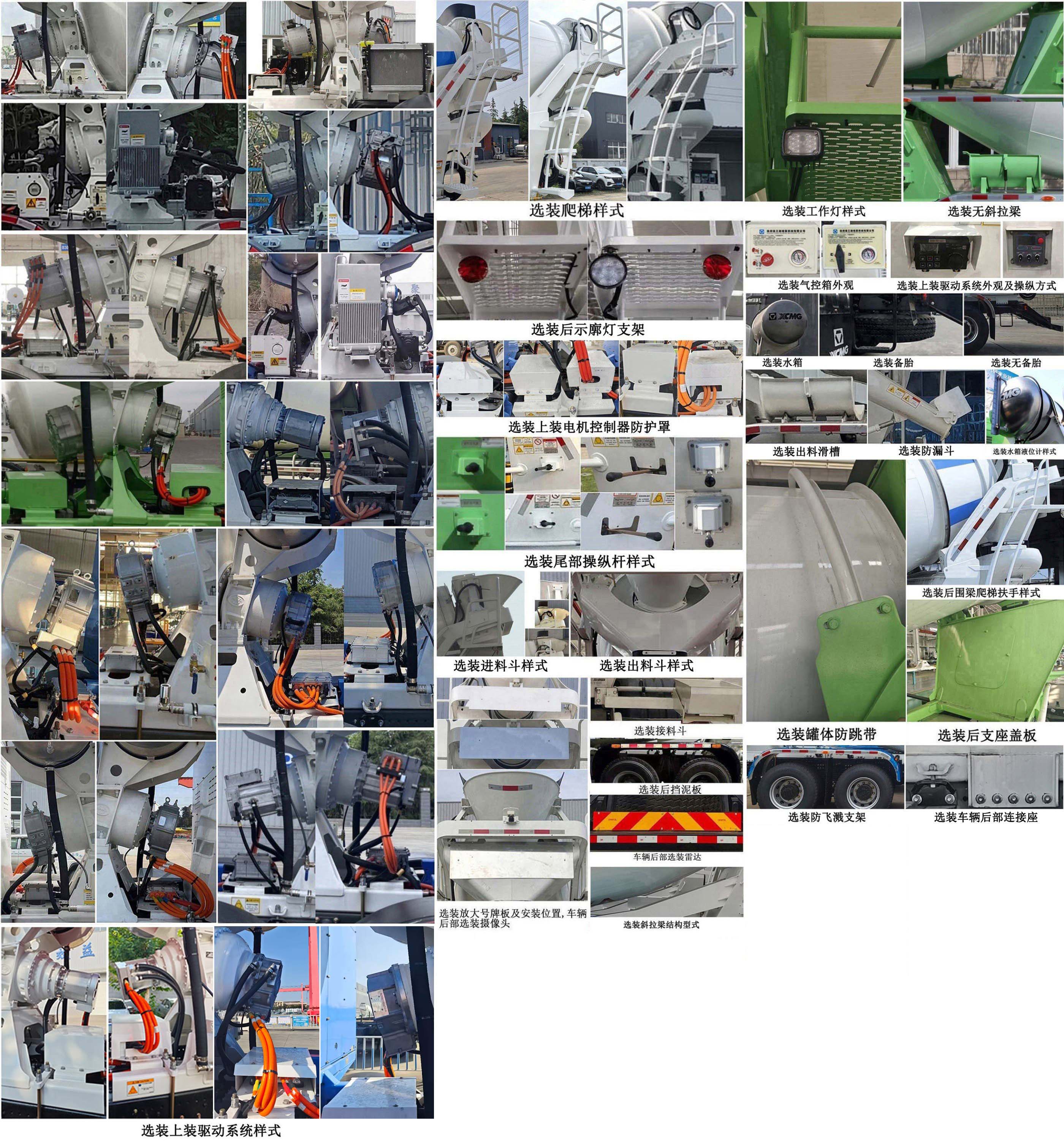 徐工牌XZS5316GJBNDEV2純電動(dòng)混凝土攪拌運(yùn)輸車(chē)公告圖片