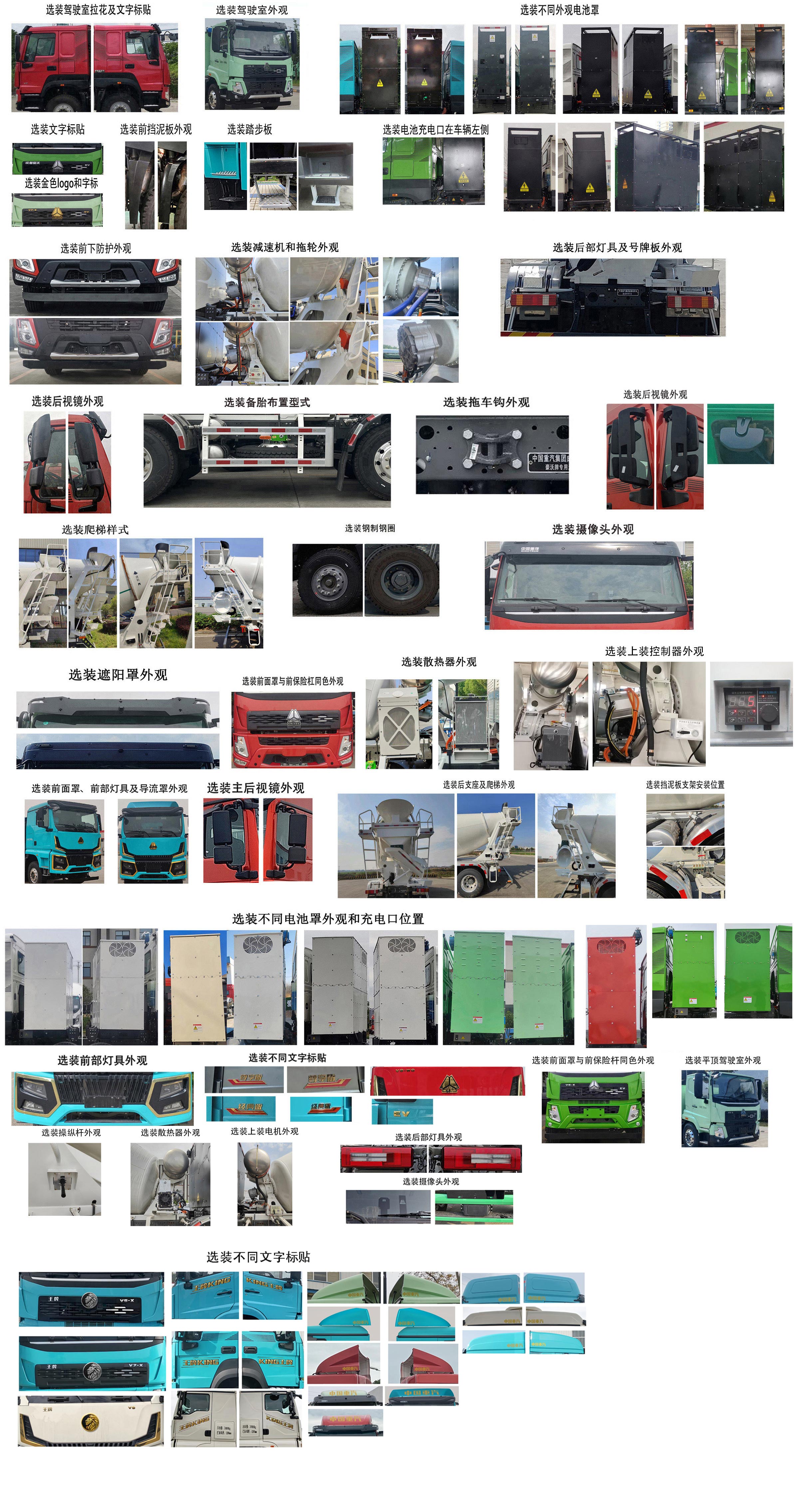 豪沃牌ZZ5314GJBV3061Z12SEV換電式純電動(dòng)混凝土攪拌運(yùn)輸車公告圖片