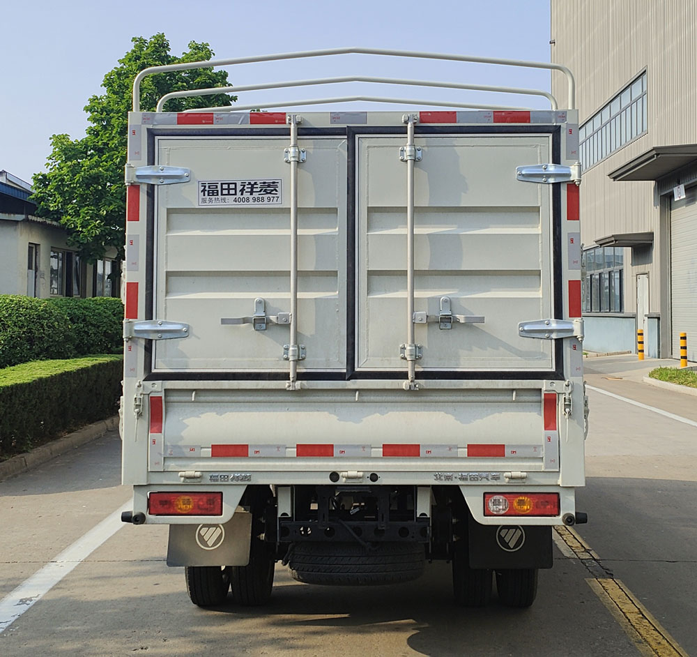 福田牌BJ5032CCY5JV6-19倉(cāng)柵式運(yùn)輸車(chē)公告圖片