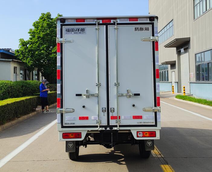 福田牌BJ5021XXY0JV3-13廂式運(yùn)輸車(chē)公告圖片
