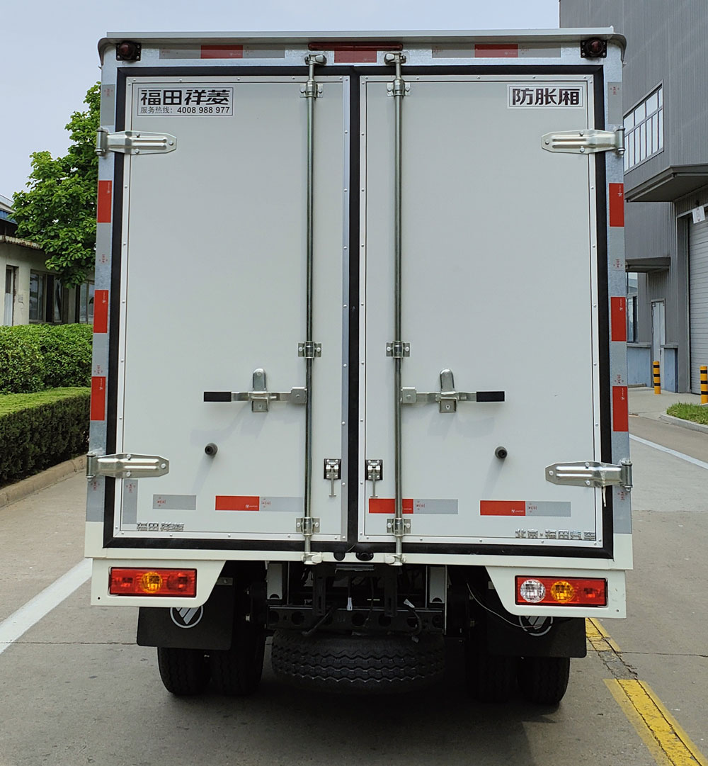 福田牌BJ5032XXY4JV6-23廂式運輸車公告圖片