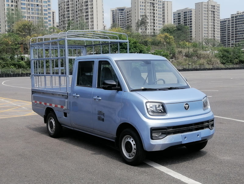 福田牌BJ5030CCY3AV5-72倉(cāng)柵式運(yùn)輸車公告圖片