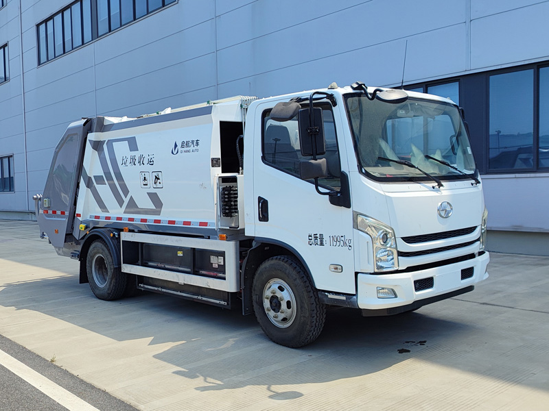啟敬牌QHV5120ZYSSHBEV純電動壓縮式垃圾車公告圖片