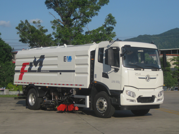 福龍馬牌FLM5185TXSDFBEV純電動洗掃車公告圖片