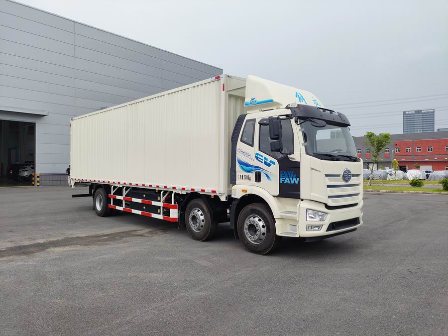 解放牌CA5251XYKP62L5T3BEV純電動翼開啟廂式車公告圖片