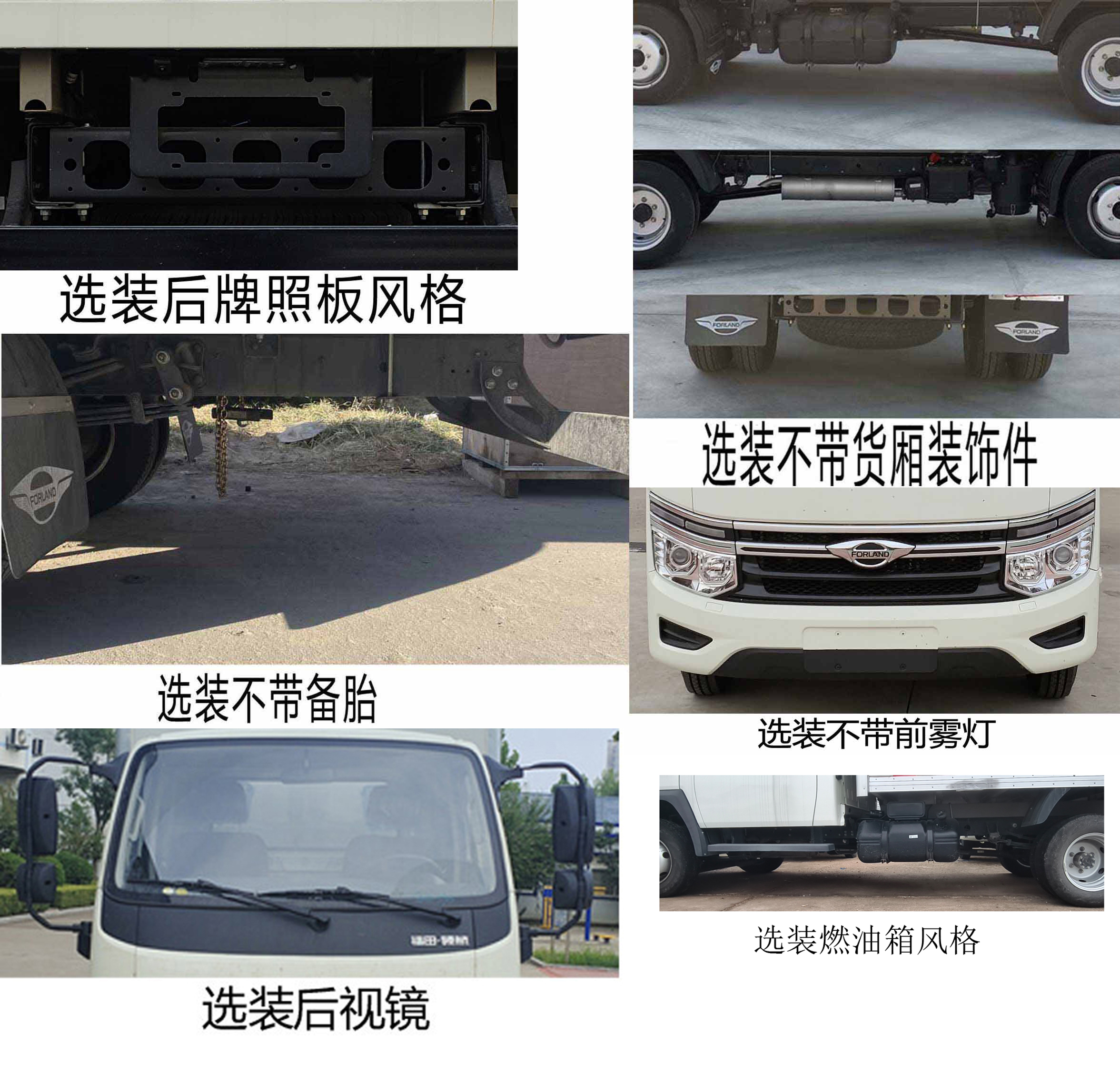 福田牌BJ5035XYK4PV6-16翼開啟廂式車公告圖片
