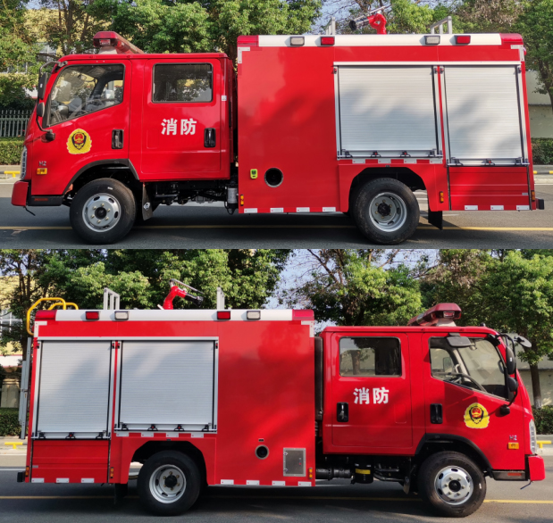 博利牌BLT5070GXFSG30/F6水罐消防車公告圖片