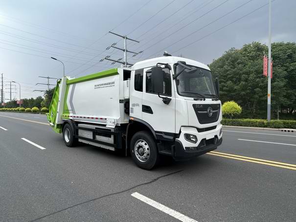 滿國(guó)康潔牌MKJ5180ZYSDFBEV純電動(dòng)壓縮式垃圾車公告圖片