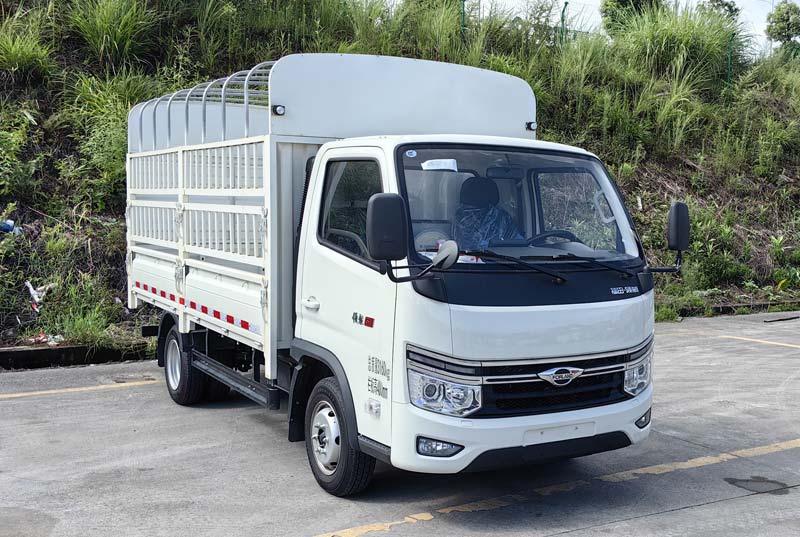 福田牌BJ5035CCY5JV5-17倉柵式運(yùn)輸車公告圖片
