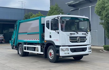 程力威牌CLW5180ZYSBSL壓縮式垃圾車(chē)公告圖片