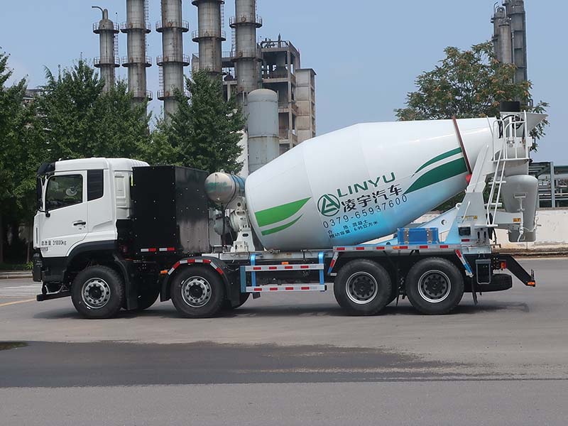 凌宇牌CLY5319GJB32BEV6純電動混凝土攪拌運(yùn)輸車公告圖片