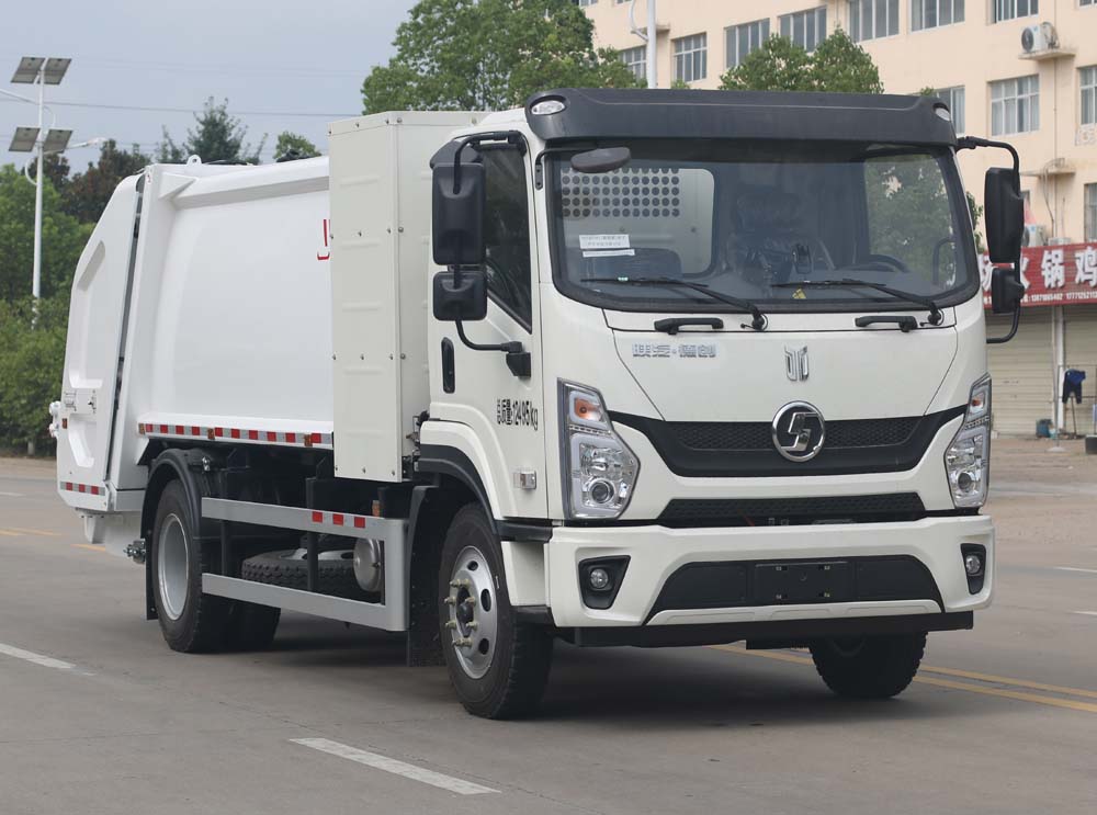 金驫牌YJW5120ZYSBEV純電動壓縮式垃圾車公告圖片