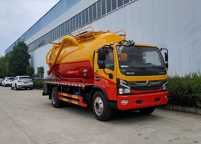 榮駿達牌HHX5161GQWE6L清洗吸污車公告圖片