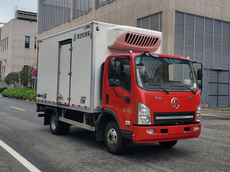 陜汽牌SX5043XLCNP6331冷藏車(chē)公告圖片