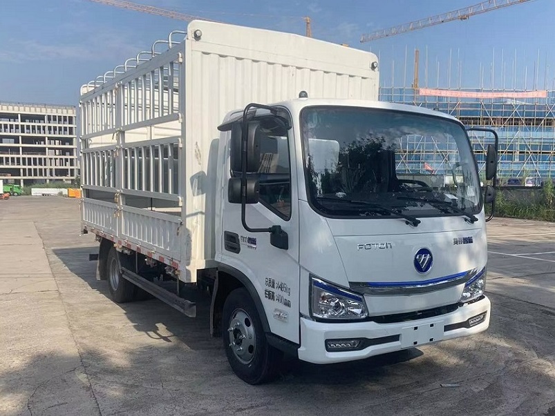 福田牌BJ5045CCYEV12純電動倉柵式運(yùn)輸車公告圖片
