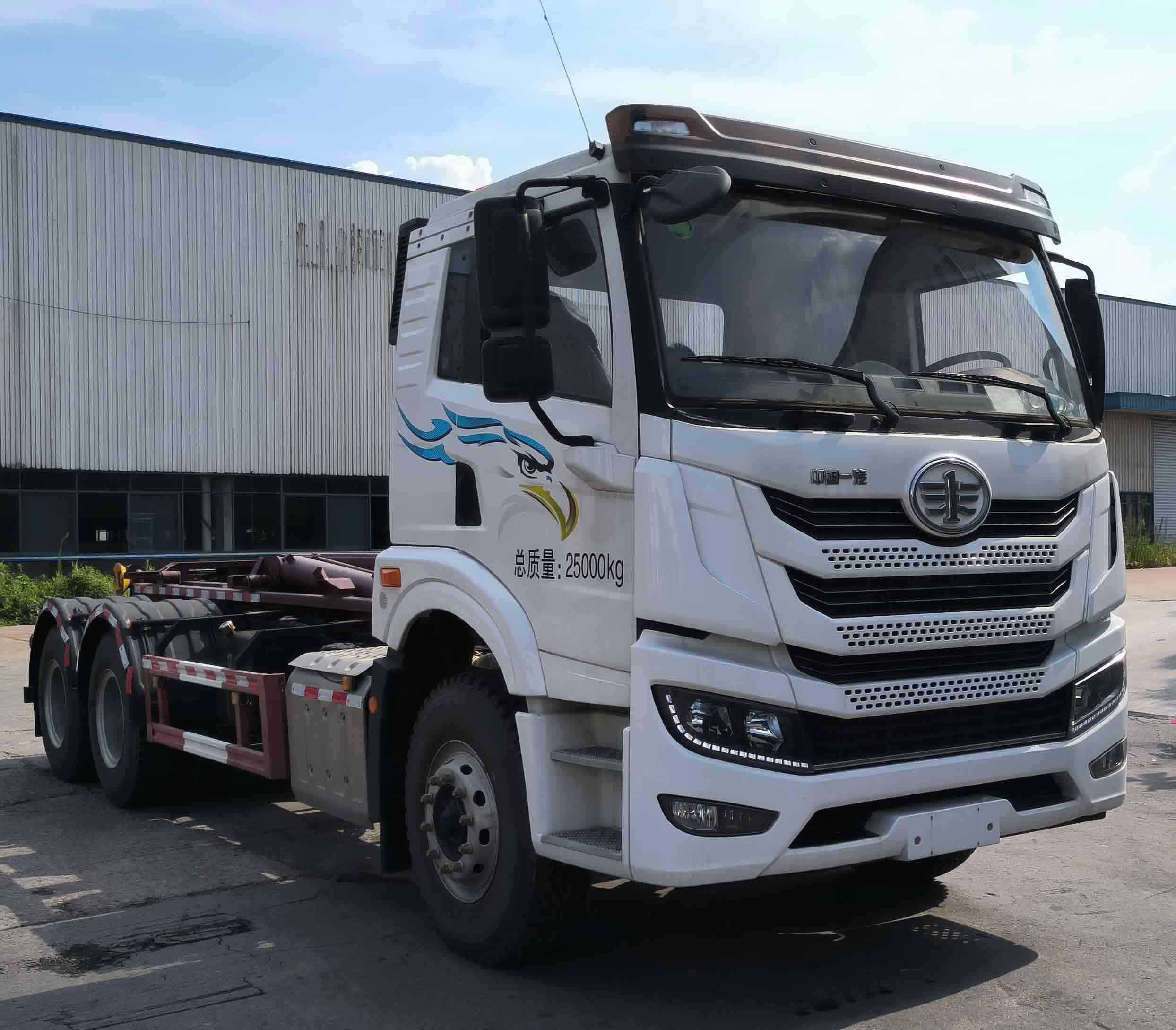 歌睿途牌GXC5250ZXXJ6車廂可卸式垃圾車公告圖片