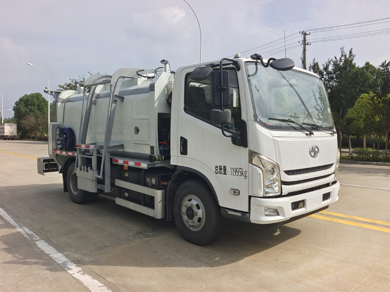 啟敬牌QHV5120TCASHBEV純電動(dòng)餐廚垃圾車公告圖片