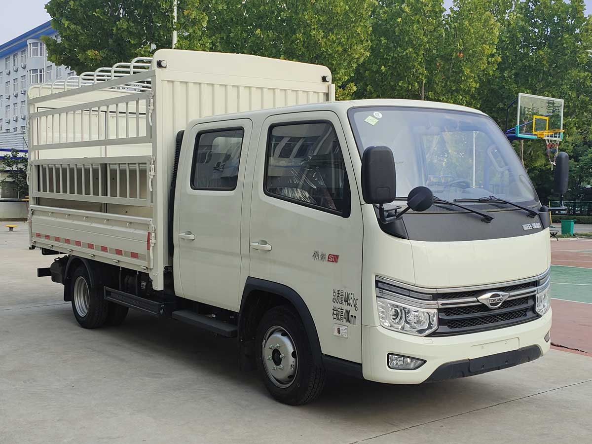 福田牌BJ5045CCY4AC7-30倉柵式運輸車公告圖片