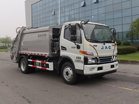 中聯(lián)牌ZBH5120ZYSHFPHEVY插電式混合動(dòng)力壓縮式垃圾車公告圖片