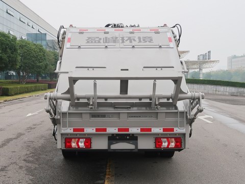 中聯(lián)牌ZBH5120ZYSHFPHEVY插電式混合動(dòng)力壓縮式垃圾車公告圖片