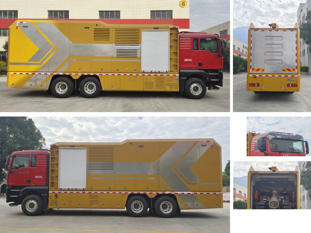 龍吸水牌FLG5250TGP112Z遠(yuǎn)程供排水搶險車公告圖片