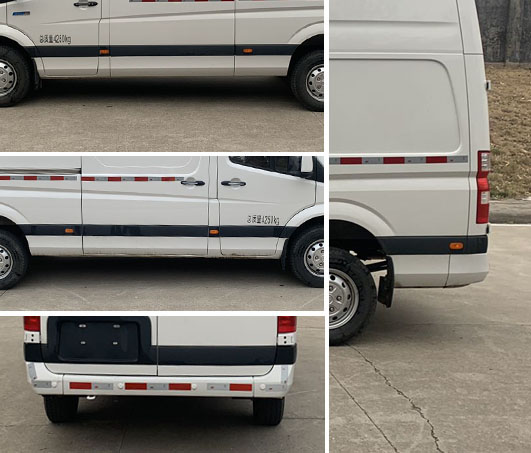 福田牌BJ5048XXYEVF純電動廂式運輸車公告圖片