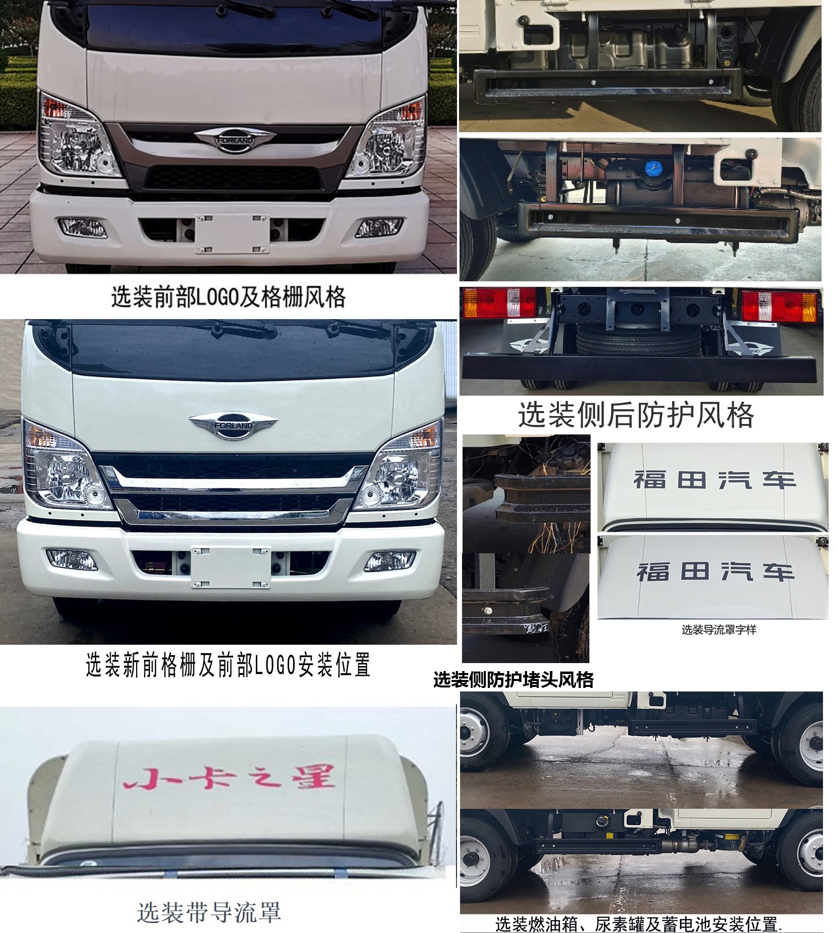 福田牌BJ5045CCY9AB5-55倉柵式運輸車公告圖片
