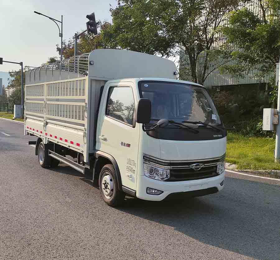 福田牌BJ5035CCY3JV5-27倉柵式運輸車公告圖片