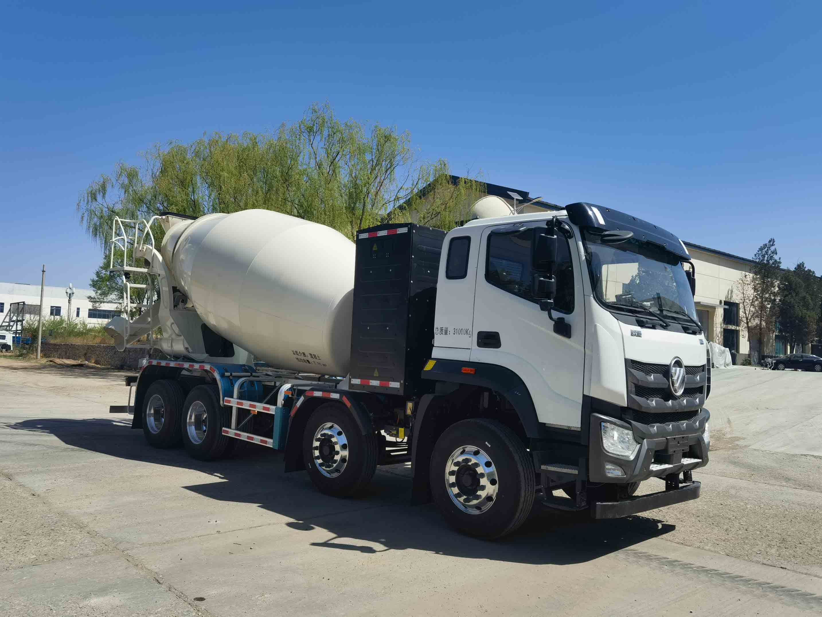 歐曼牌BJ5311GJBEVGRF-02純電動混凝土攪拌運(yùn)輸車公告圖片